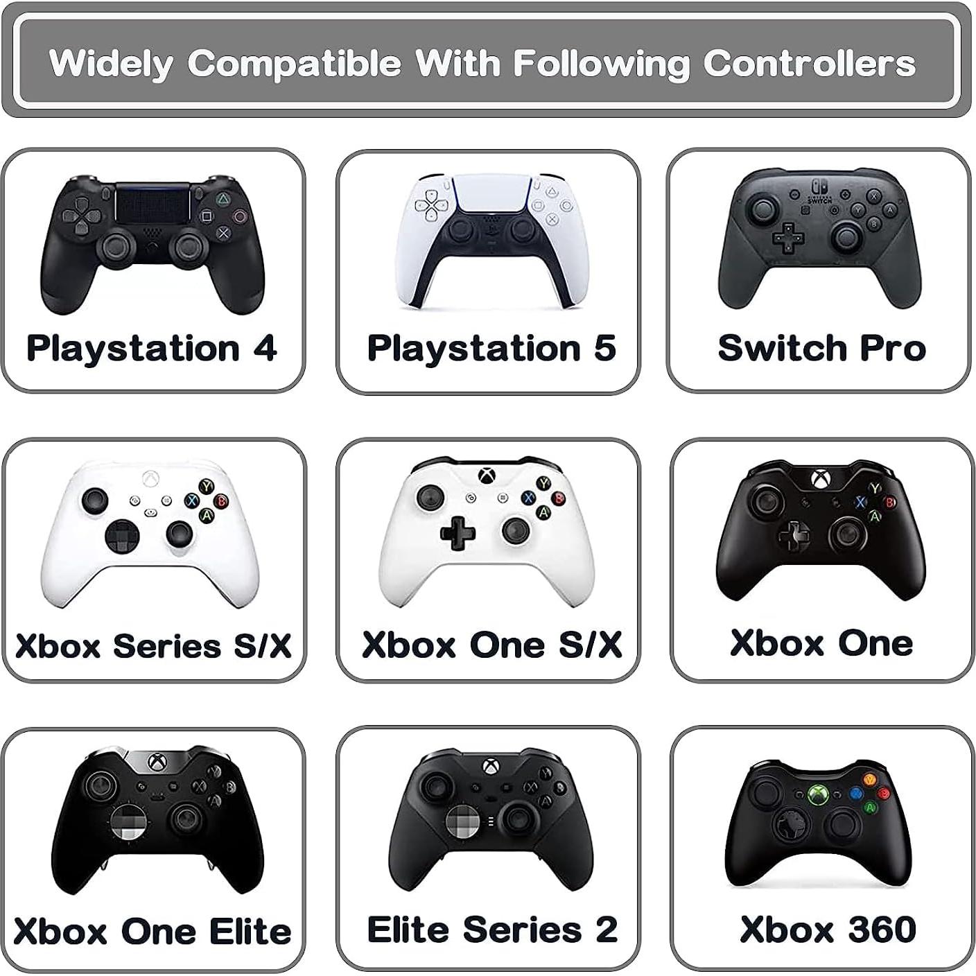 Anillos de Precisión 24PCS para PS4, PS5, Xbox, Switch