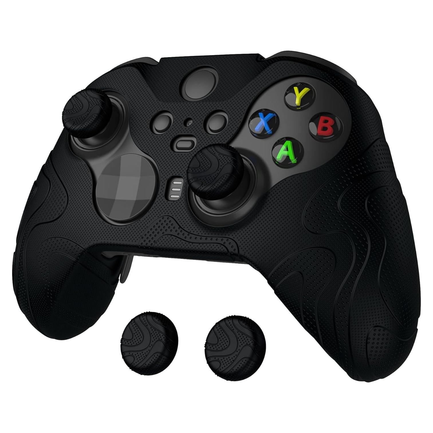 Funda Silicona PlayVital para Controlador Xbox Elite 2, Negro