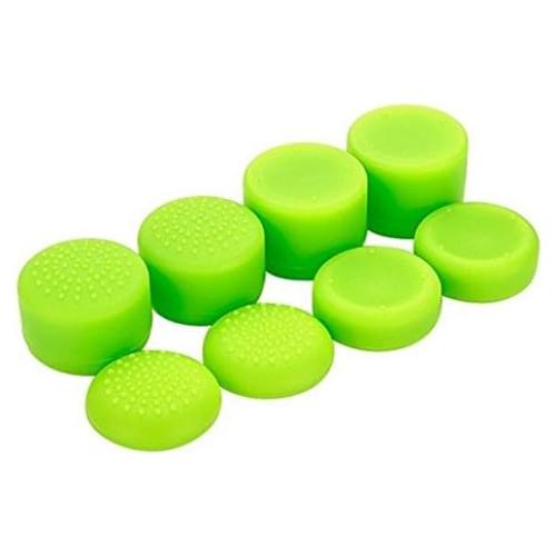 Paquete de 8 Gomas de Pulgar Ambertown Verde para Joystick