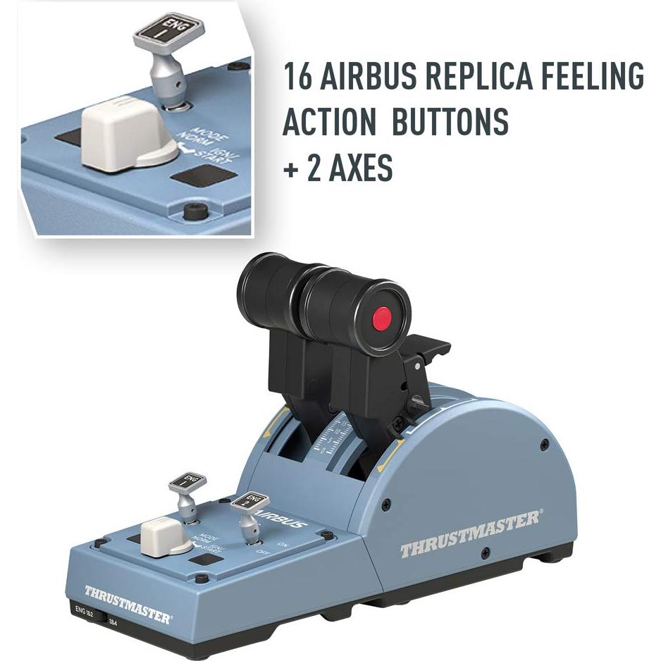 Joystick Thrustmaster TCA Airbus + Cuadrante Adicional