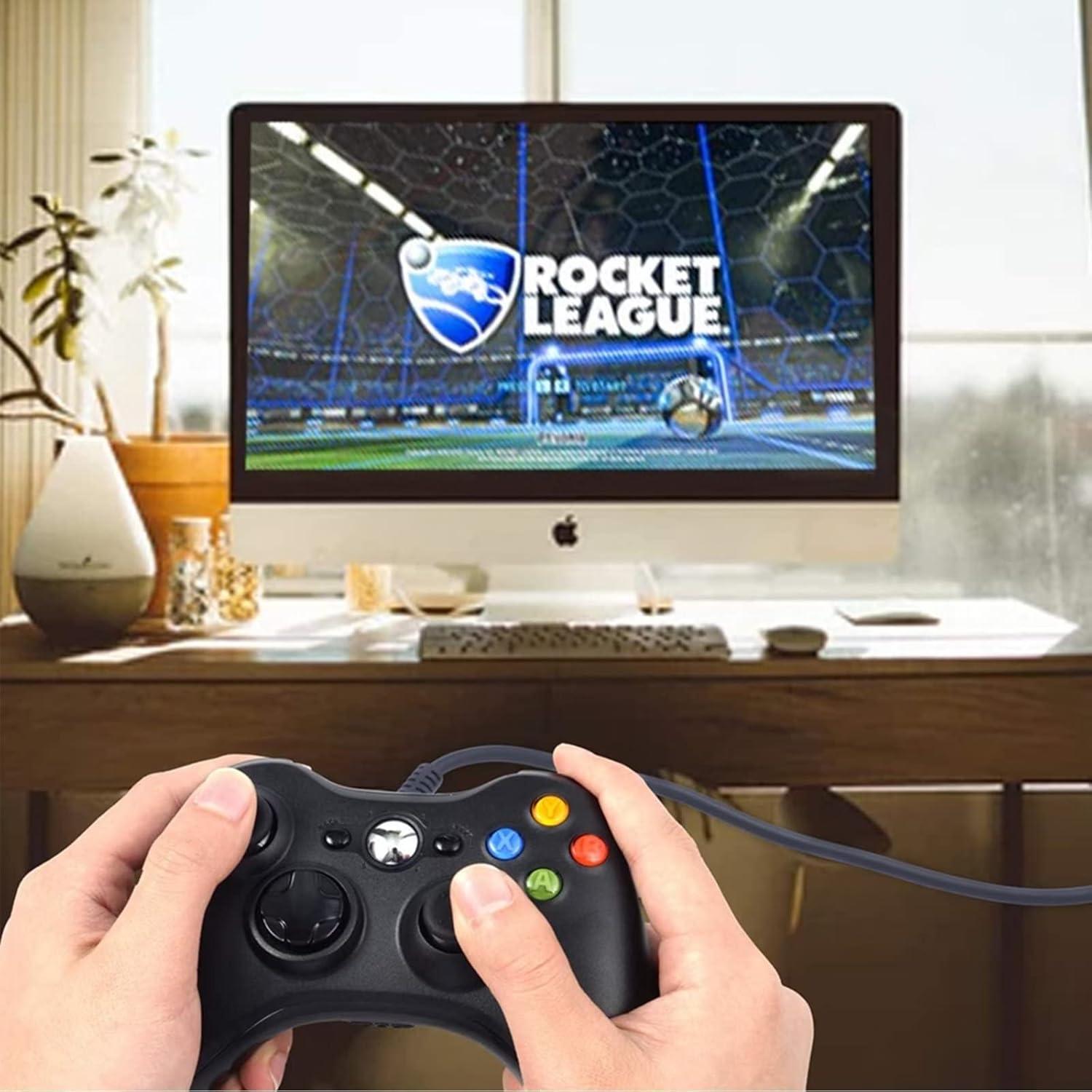 Gamepad USB con Cable USonline911 para Xbox 360 y PC