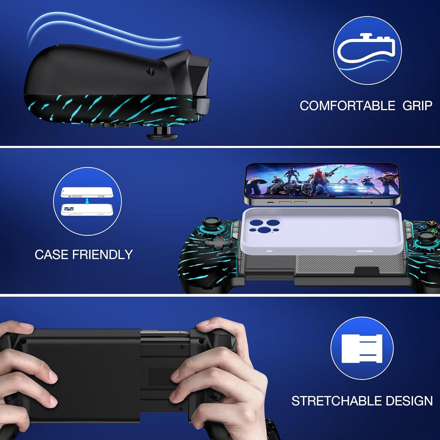 Controlador Inalámbrico para Juegos NinjaPlusOX - iPhone/Android