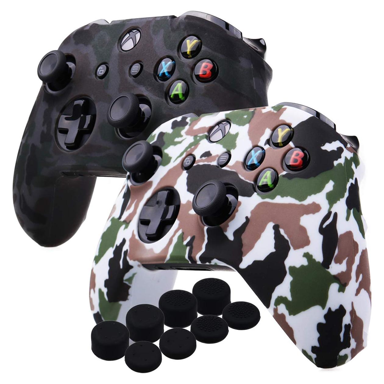 Funda Silicona Camuflaje YoRHa para Controlador Xbox One