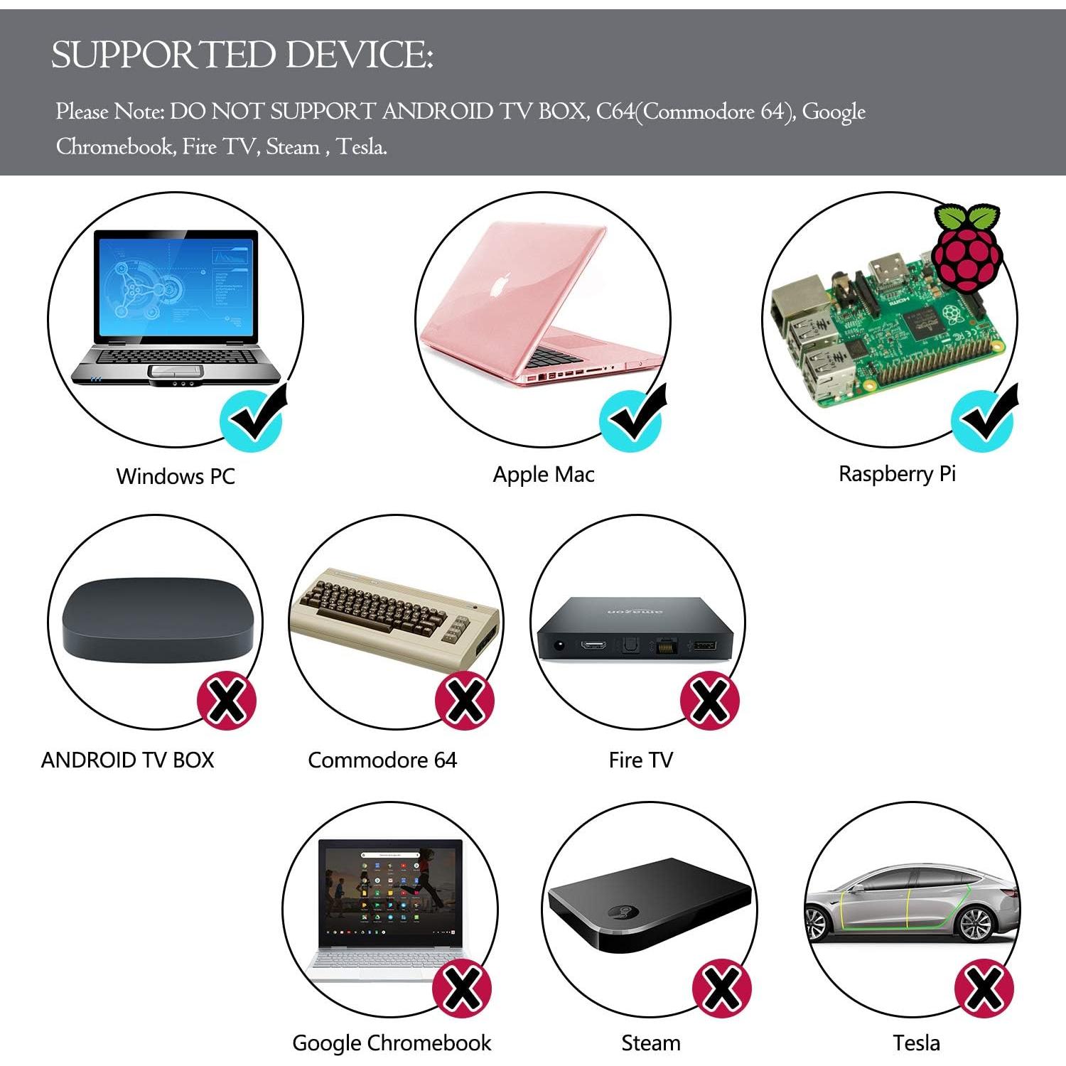 Controlador Inalámbrico USB iNNEXT SNES Retro 16.5x10.9cm