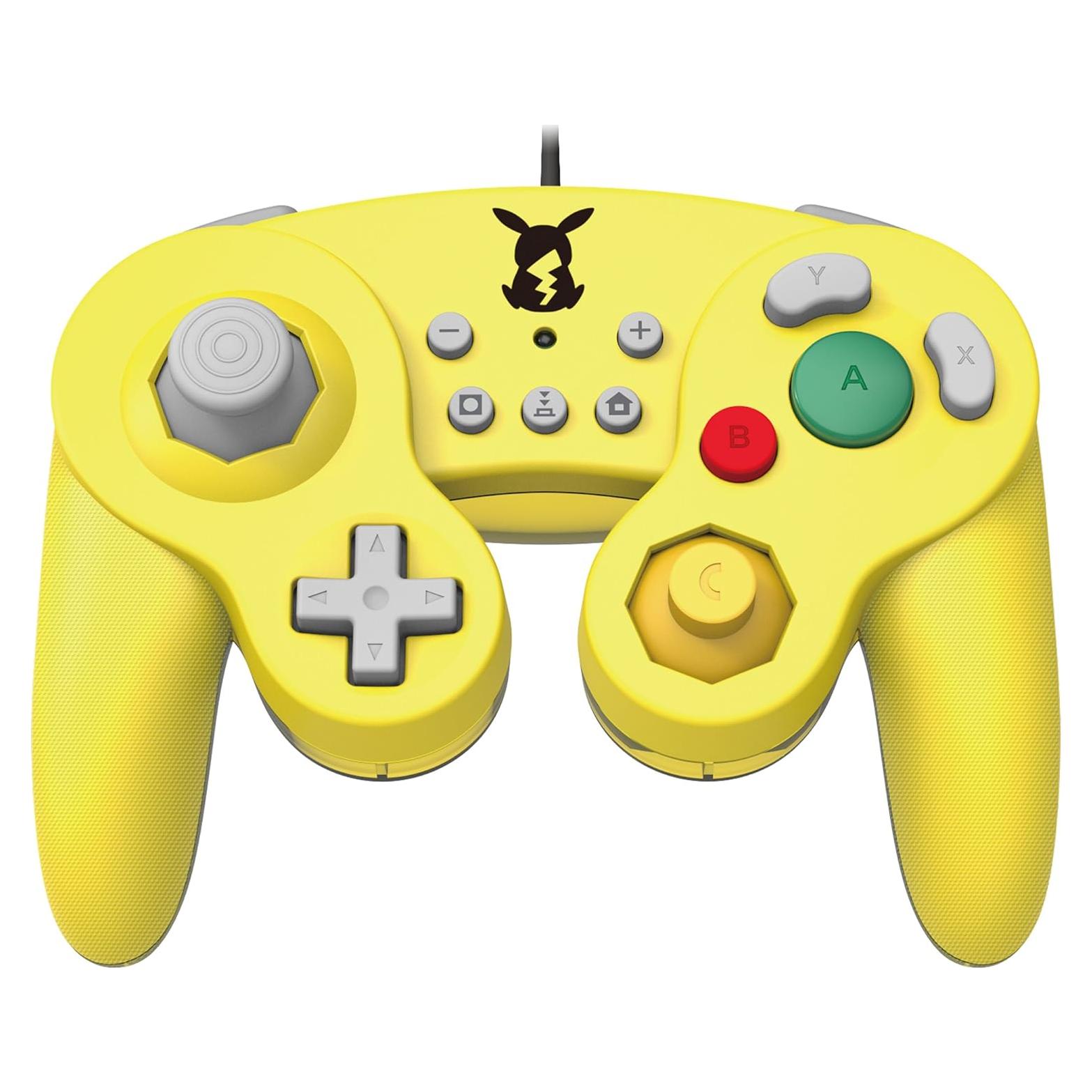 Controlador HORI Nintendo Switch Pikachu Estilo GameCube