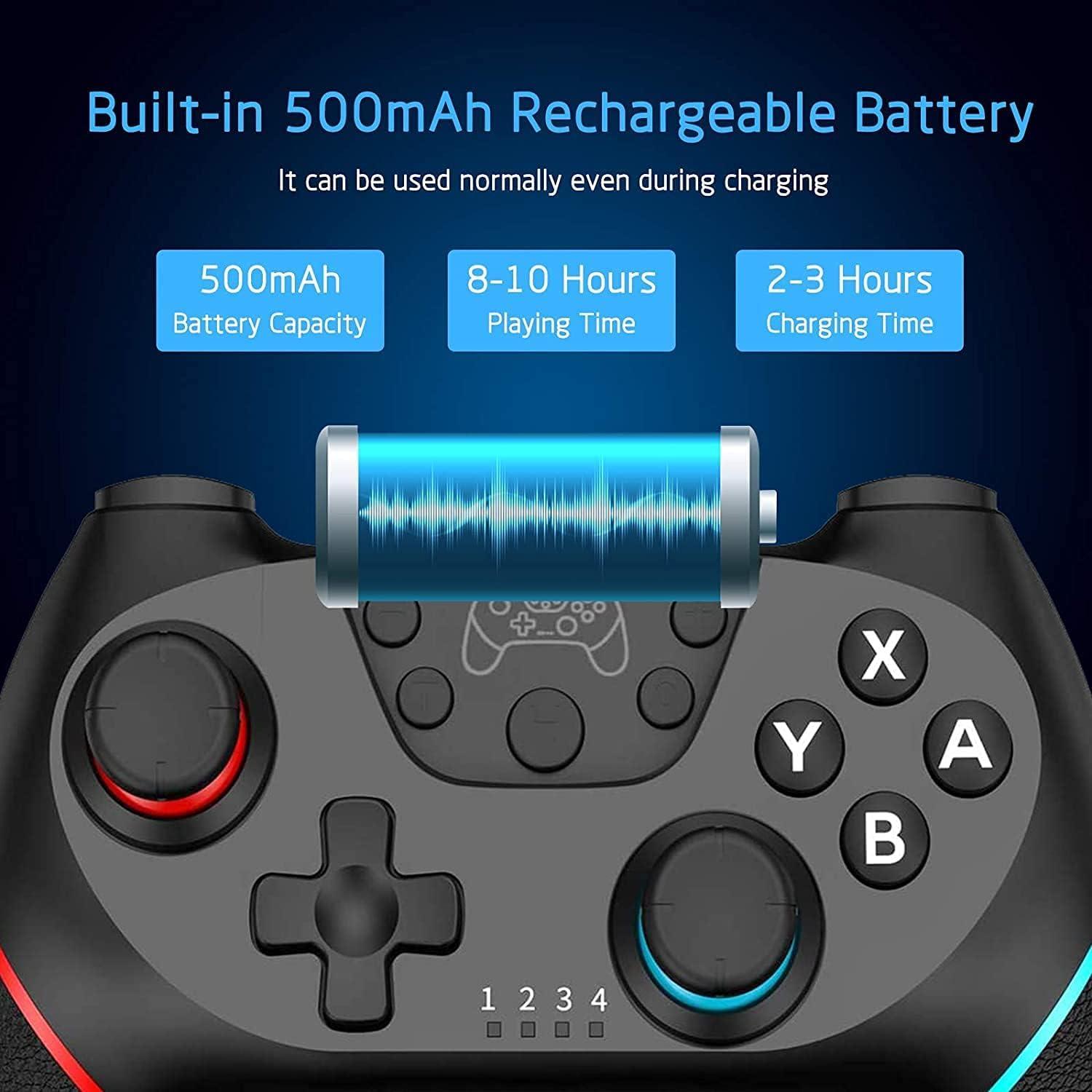 Controlador Inalámbrico Lyyes SW001 para Switch - Paquete de 2