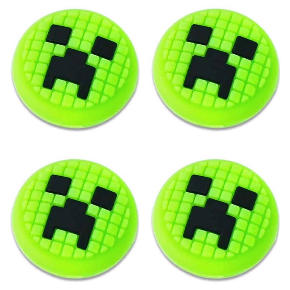 Tapas de agarre de pulgar Sunmike para Nintendo Switch - Verde