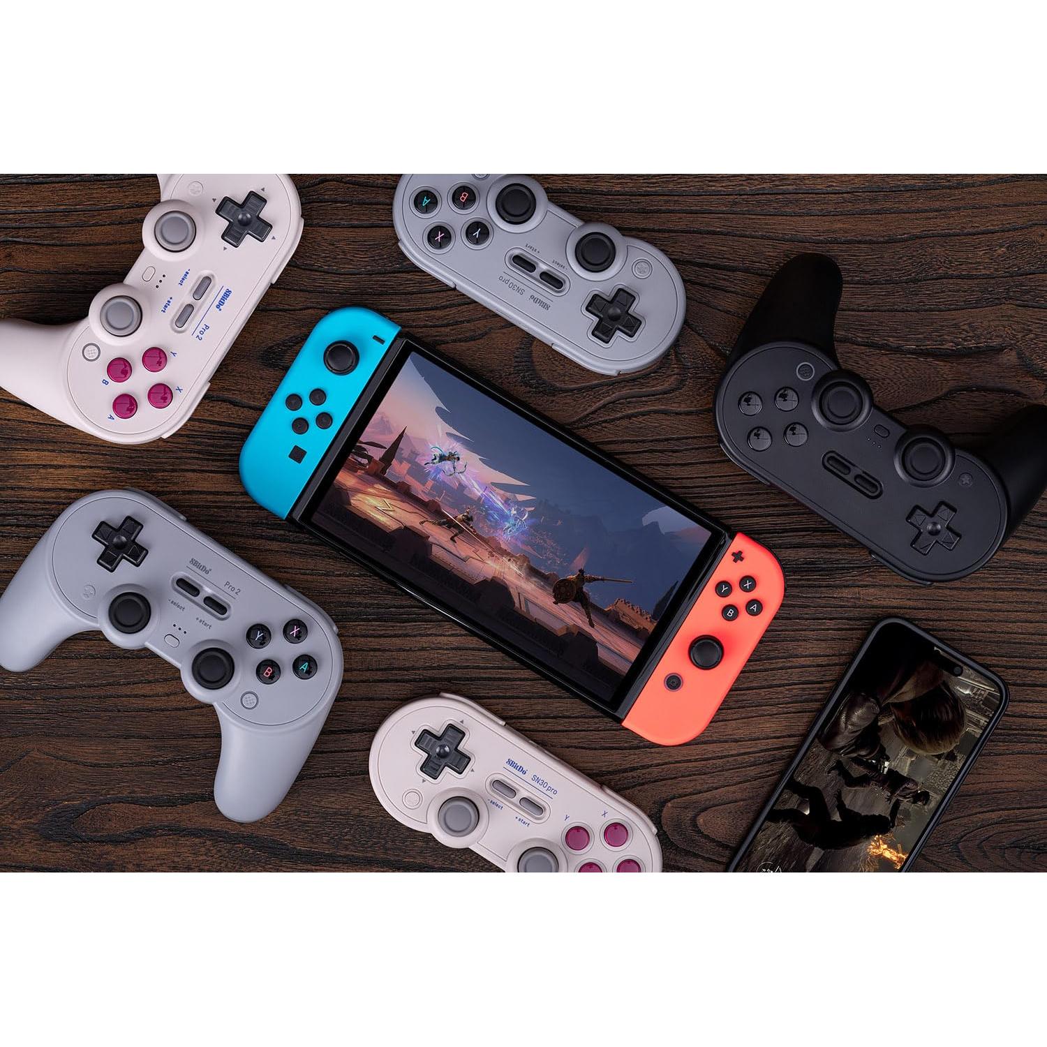 Controlador Bluetooth 8Bitdo Pro 2 Edición Clásica G