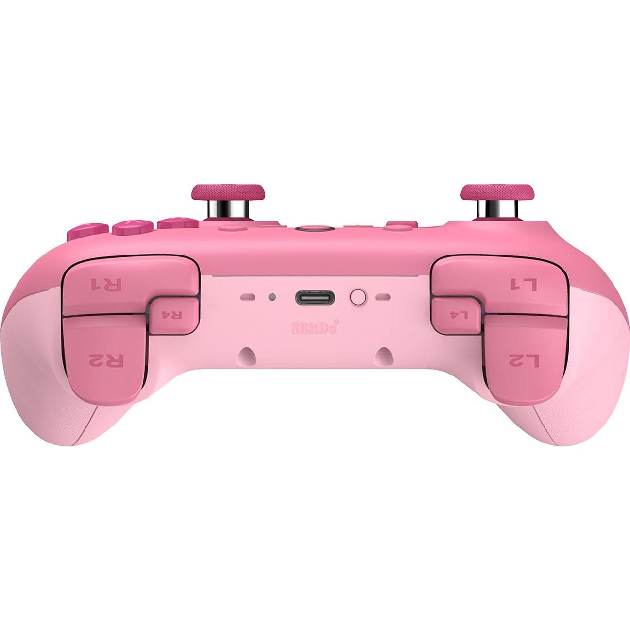 Controlador Bluetooth 8BitDo Ultimate 2C Rosa para Switch