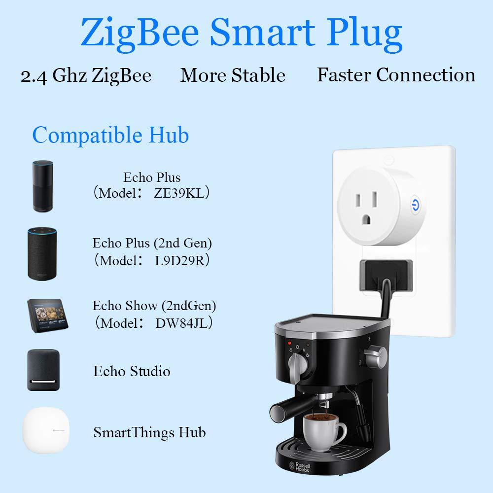 Enchufe Inteligente CMARS Makida ZigBee 2 Pack Compatible Alexa