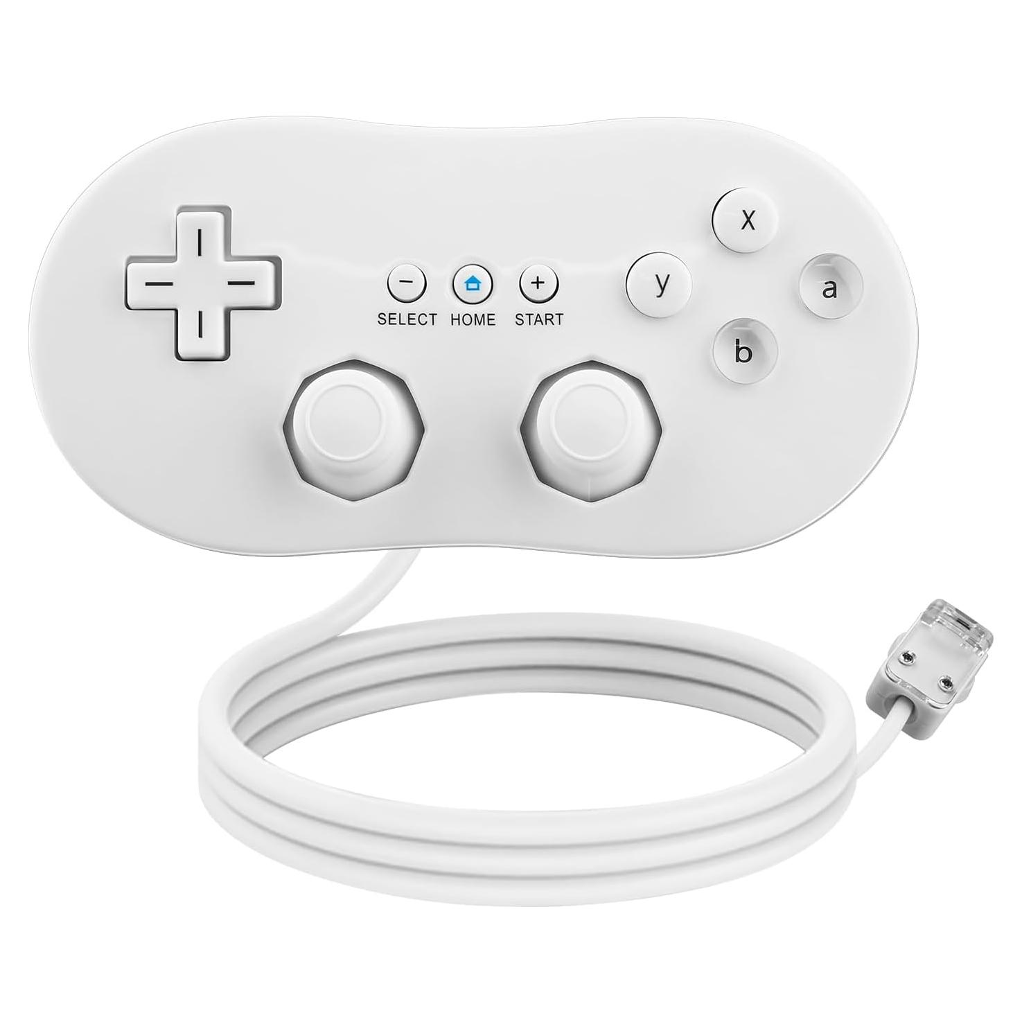 Controlador Clásico OSTENT para Nintendo Wii Blanco
