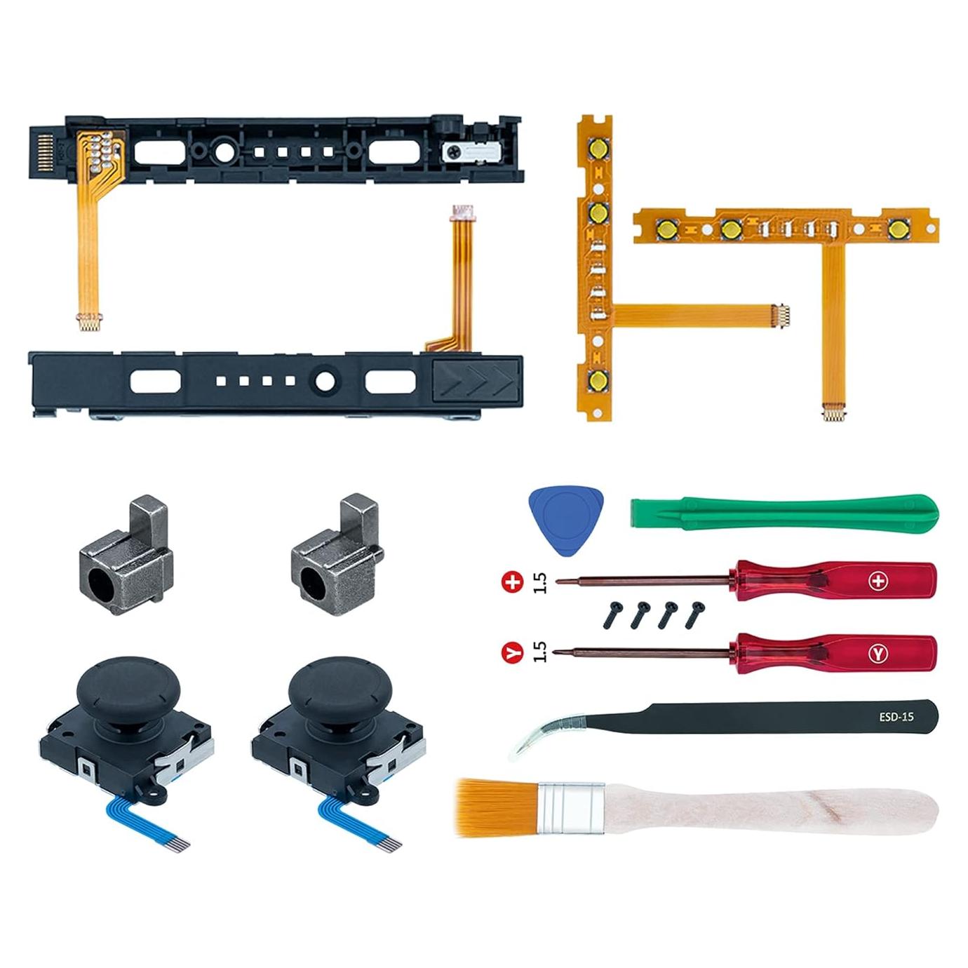 Kit de Reparación 18 en 1 Mcbazel para Joy-Con N-Switch