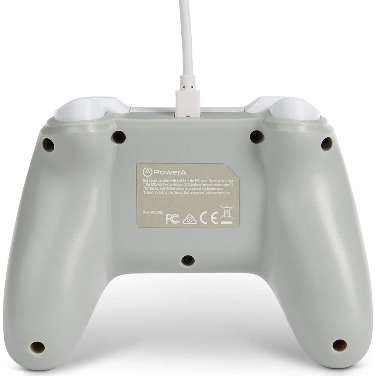 Controlador con cable PowerA para Nintendo Switch - Blanco