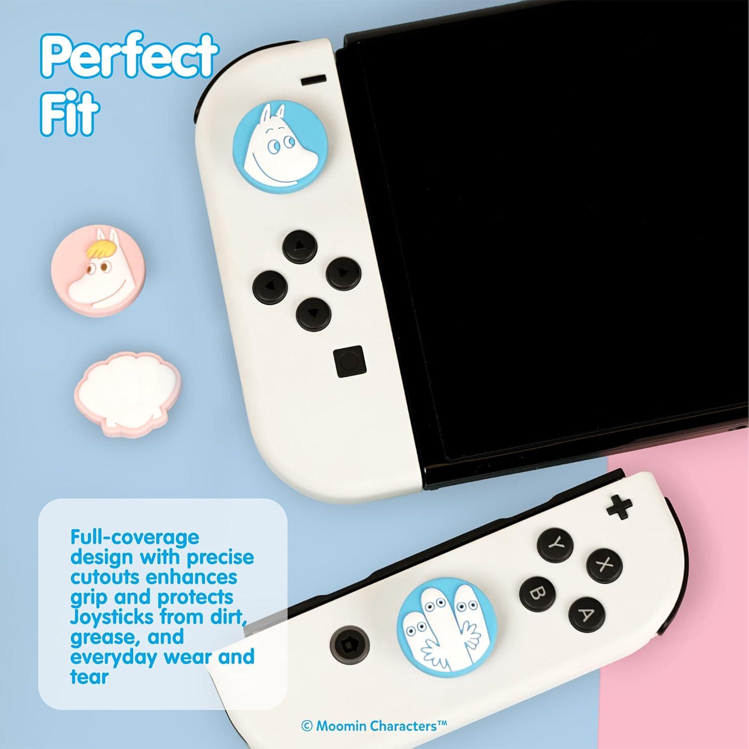 Tapas de Joystick Hamee Moomin para Nintendo Switch