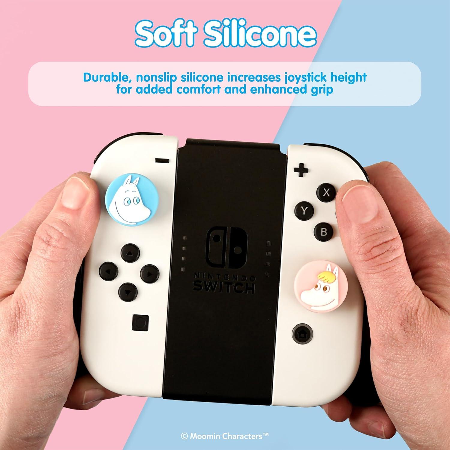 Tapas de Joystick Hamee Moomin para Nintendo Switch
