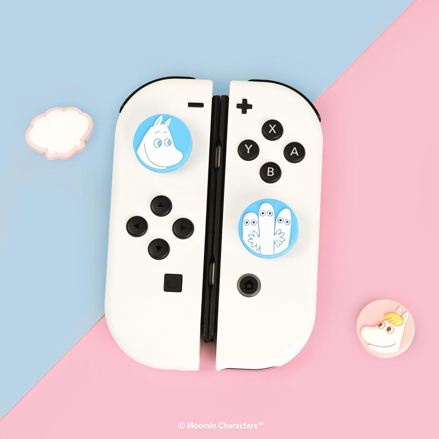 Tapas de Joystick Hamee Moomin para Nintendo Switch