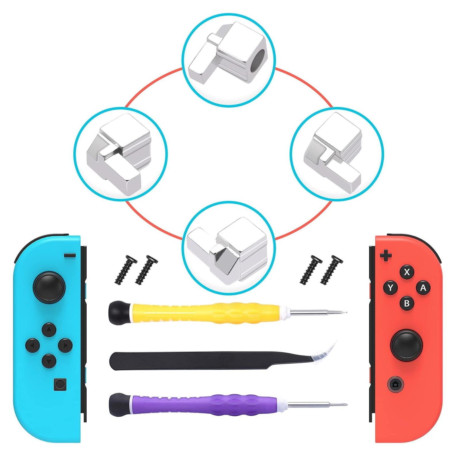Pestillos Metálicos FYOUNG para JoyCon Switch - Kit de Reparación