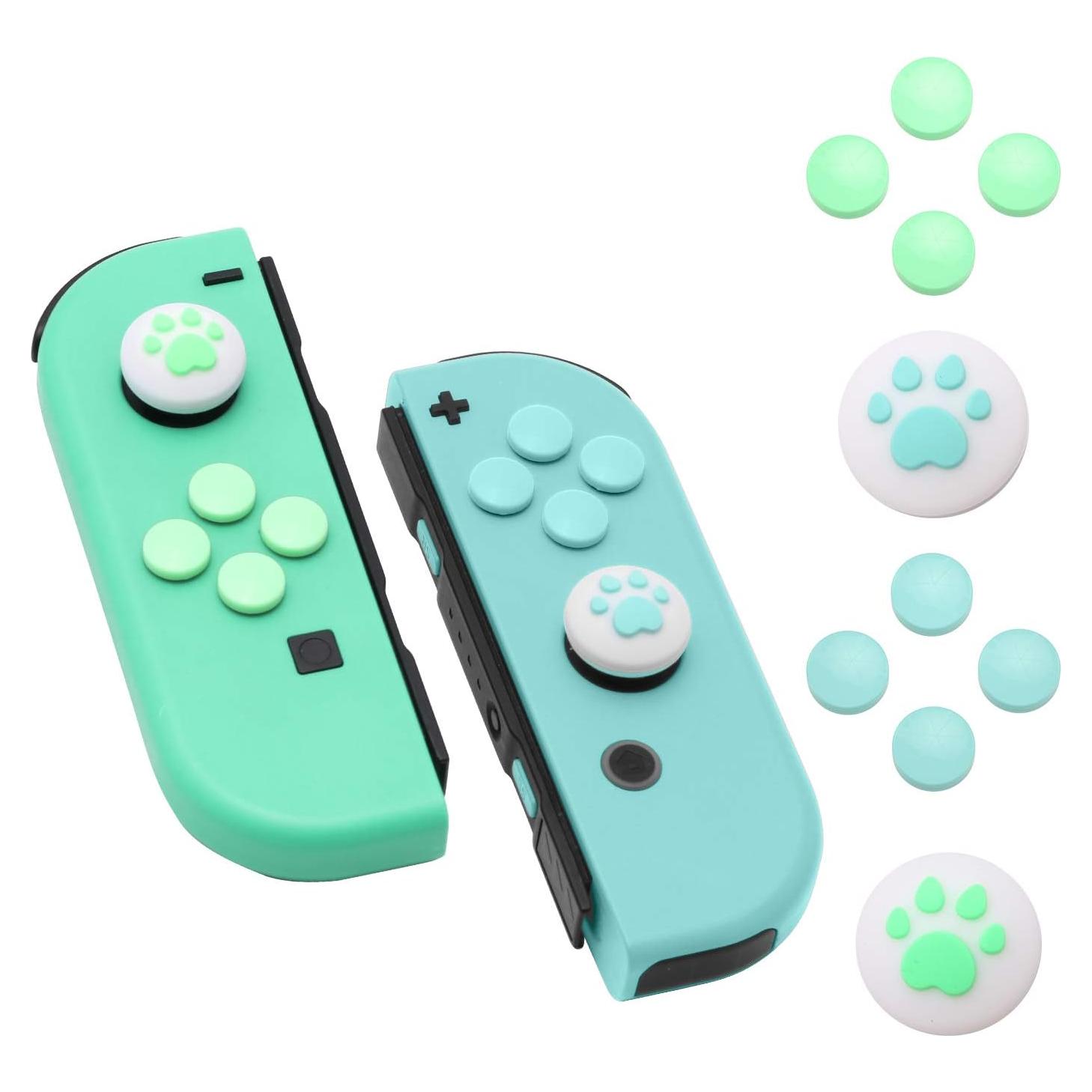 Tapas de agarre para pulgar HEATFUN Animal Crossing Switch