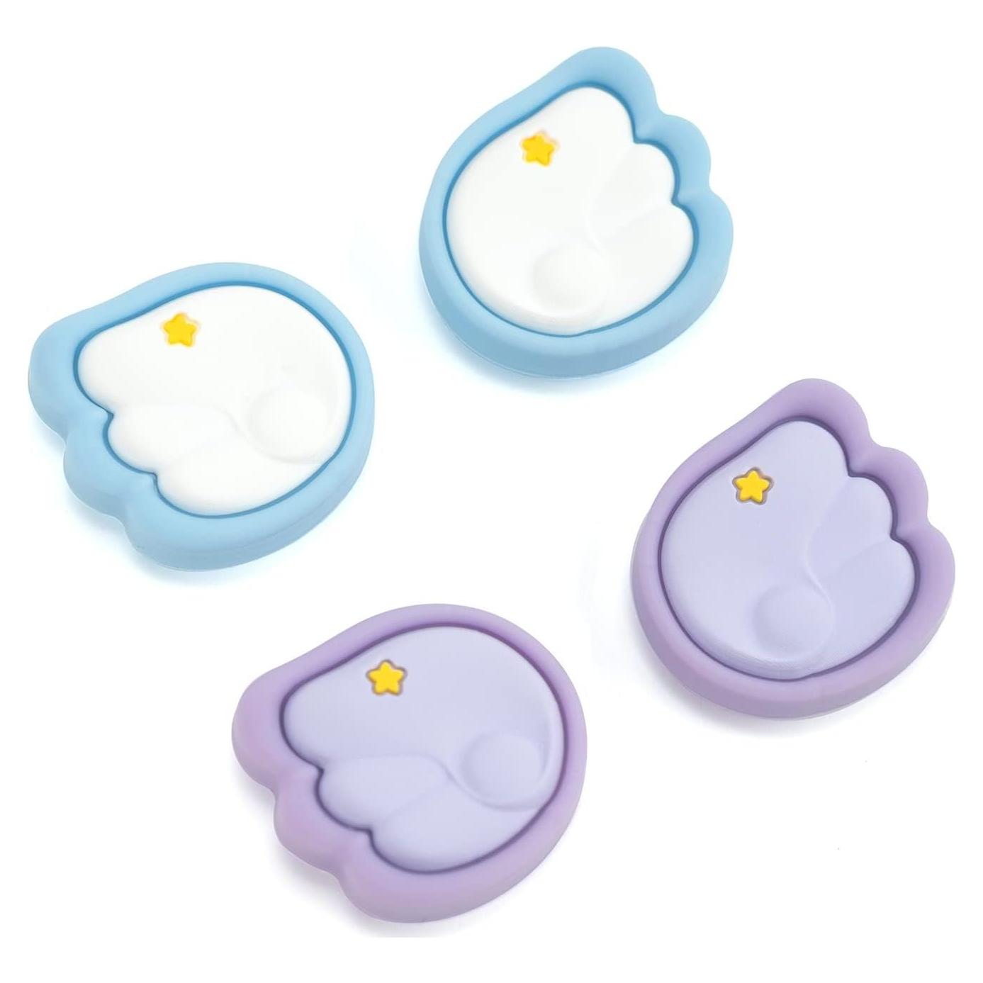 Tapones de Silicona GeekShare para Joy Con - 4PCS Lindo