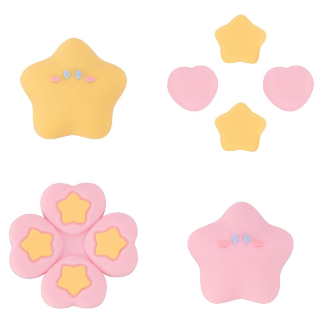 Tapas de Botón D-Pad Silicona Yocore para Nintendo Switch