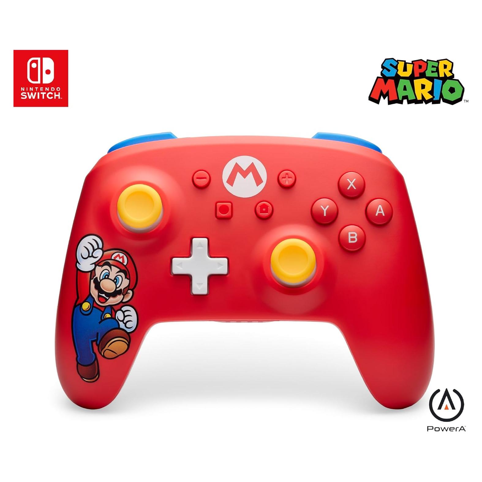 Controlador Inalámbrico PowerA Mario Joy para Nintendo Switch