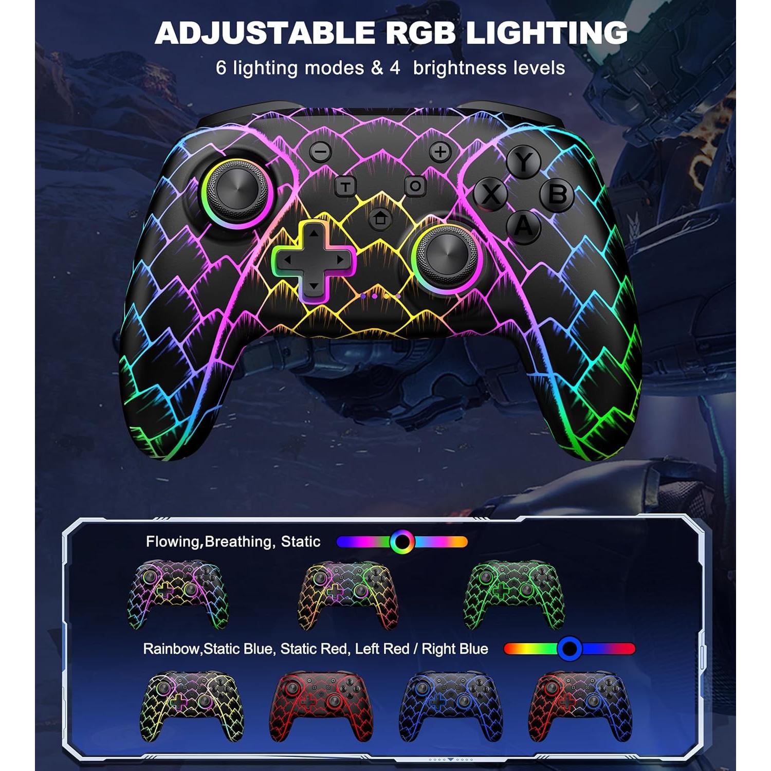 Controlador Inalámbrico NealGamefy para PC y Switch - Bluetooth