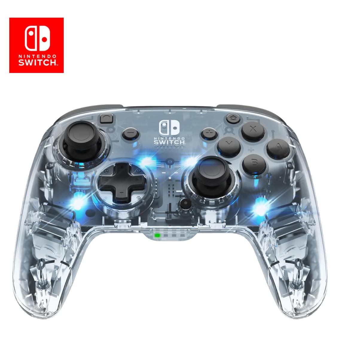 Controlador Inalámbrico Nintendo Switch Afterglow RGB LED