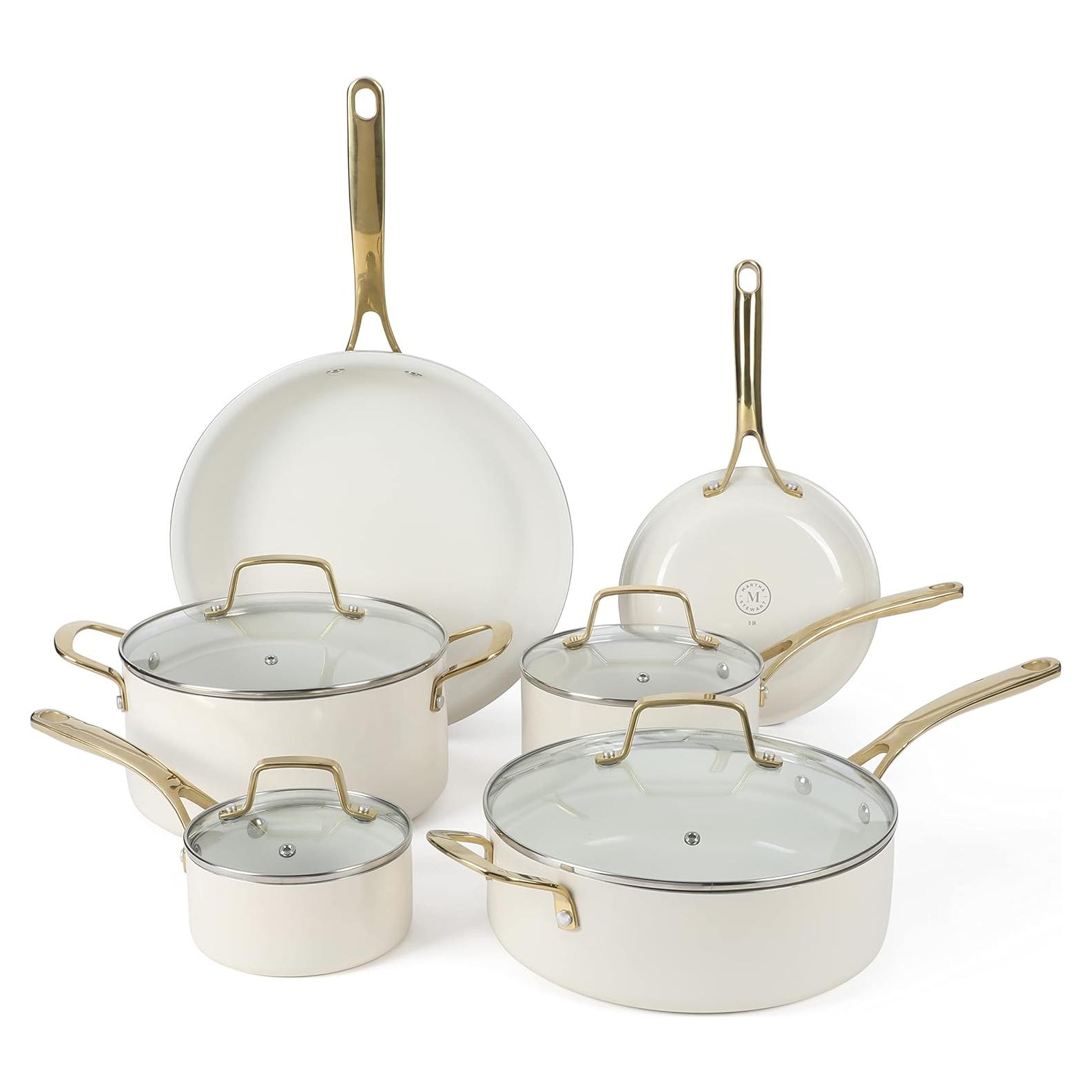 Juego de Utensilios de Cocina 10 Pzas Martha Stewart Cerámico