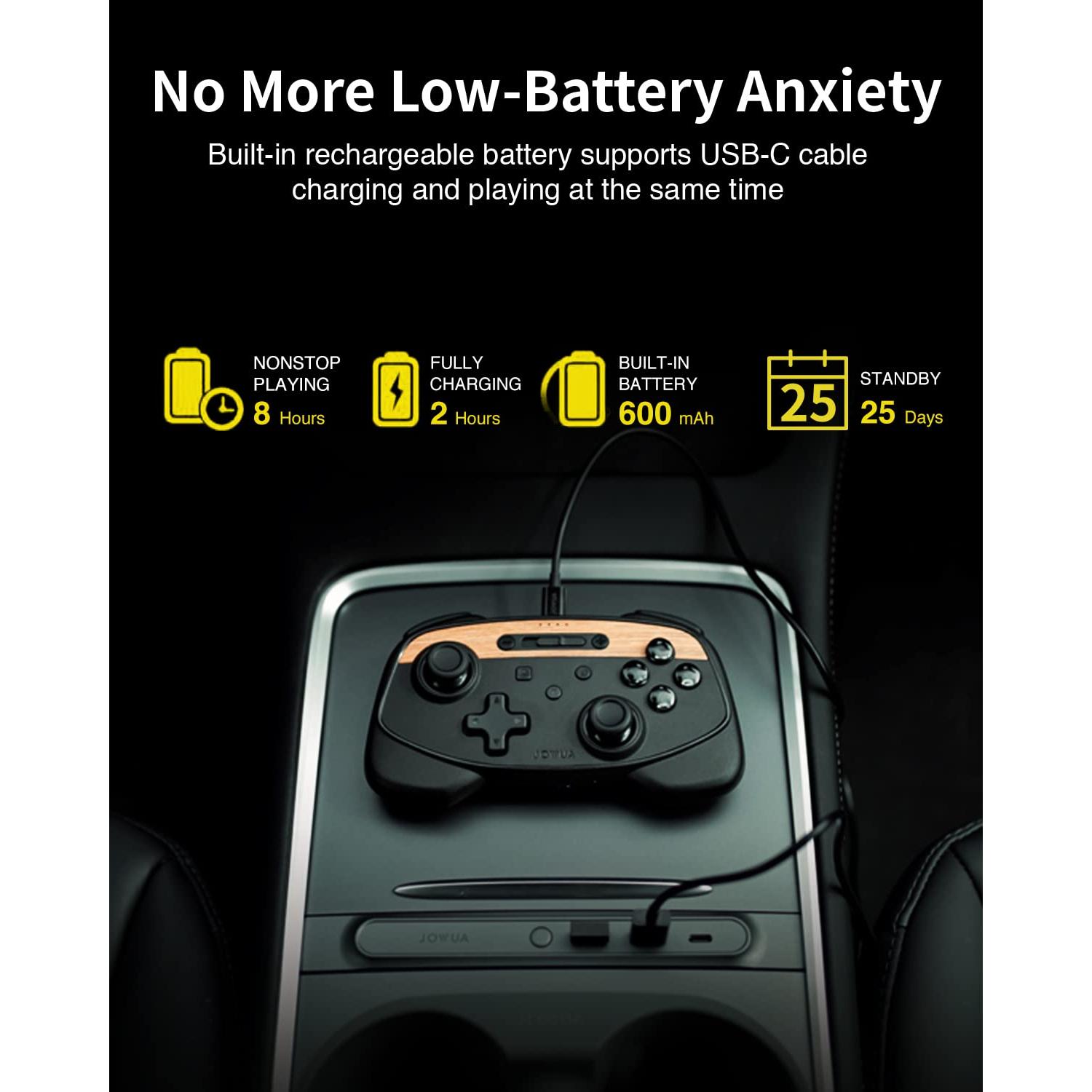Controlador Inalámbrico Jowua para Tesla Modelo 3/Y/S/X