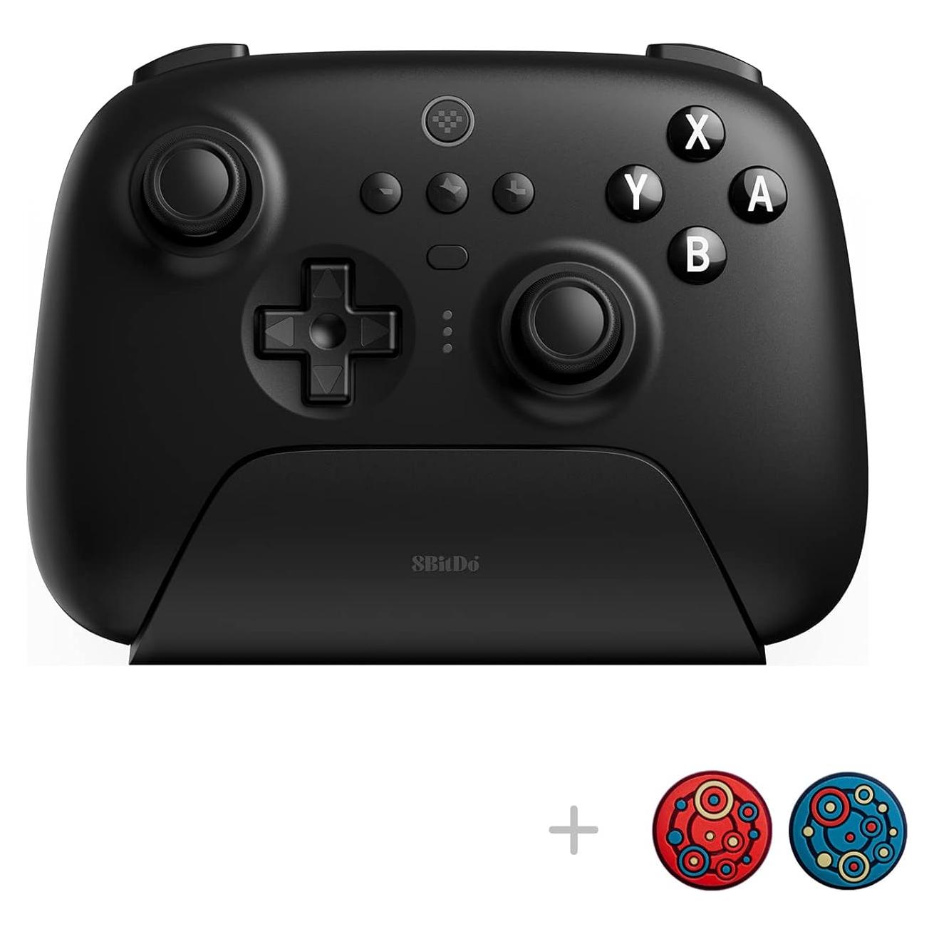 Controlador Bluetooth 8Bitdo Ultimate Negro con Base de Carga