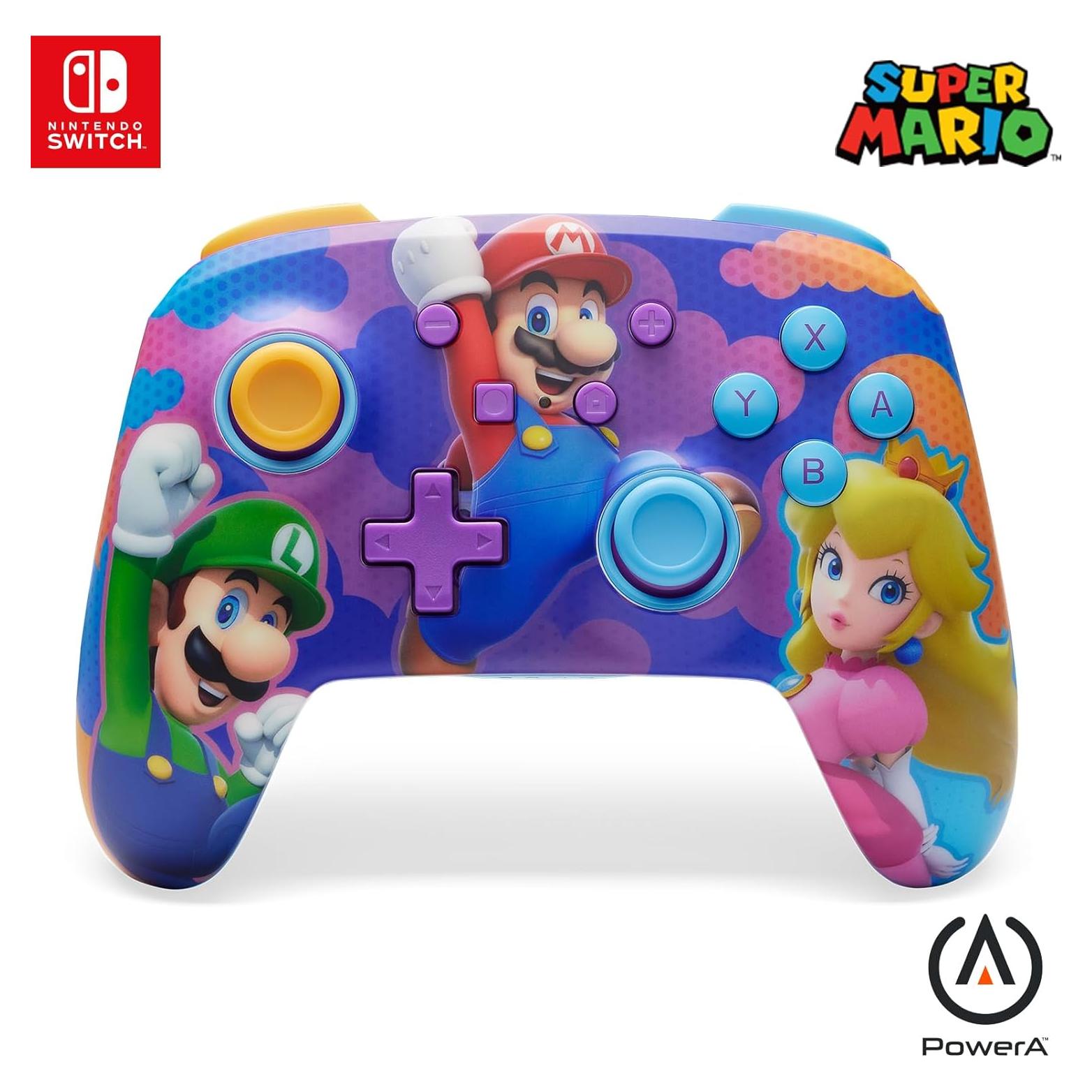 Controlador Inalámbrico PowerA para Nintendo Switch - Héroes de Color Splash