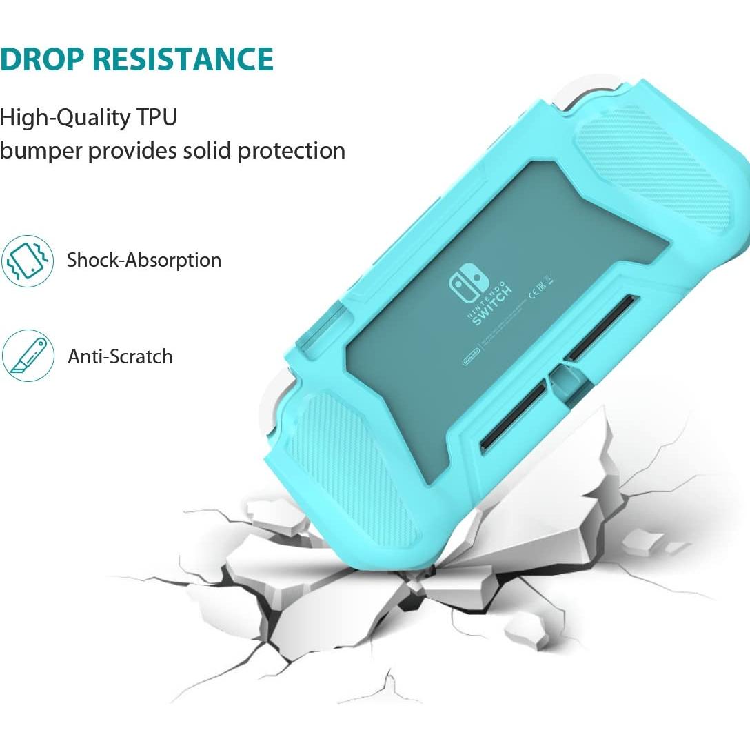 Funda Protectora FIWWAT para Nintendo Switch Lite Azul