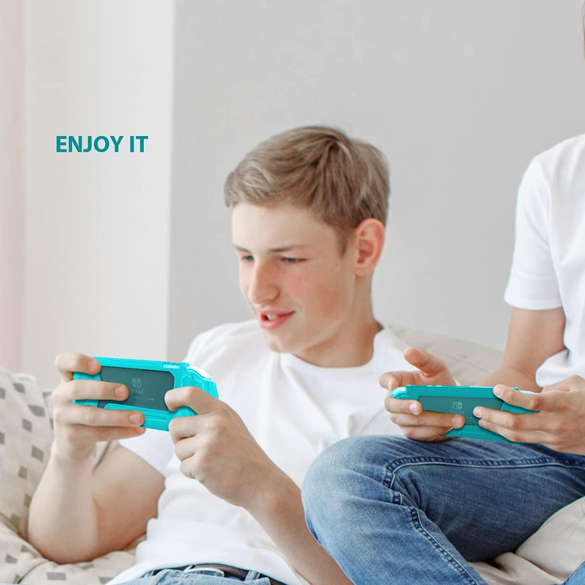 Funda Protectora FIWWAT para Nintendo Switch Lite Azul