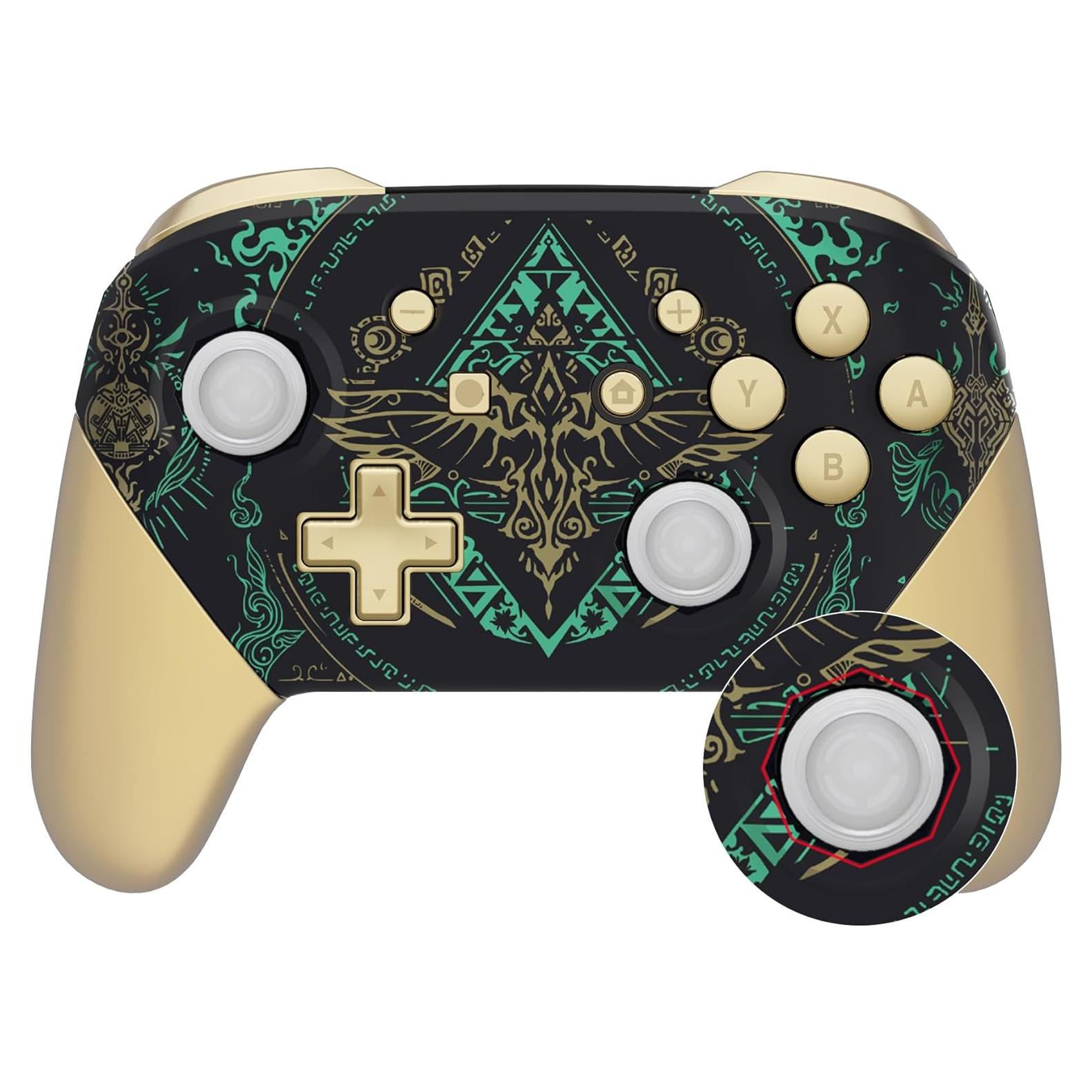 Carcasa eXtremeRate para Controlador Pro Nintendo Switch - Brilla en la Oscuridad