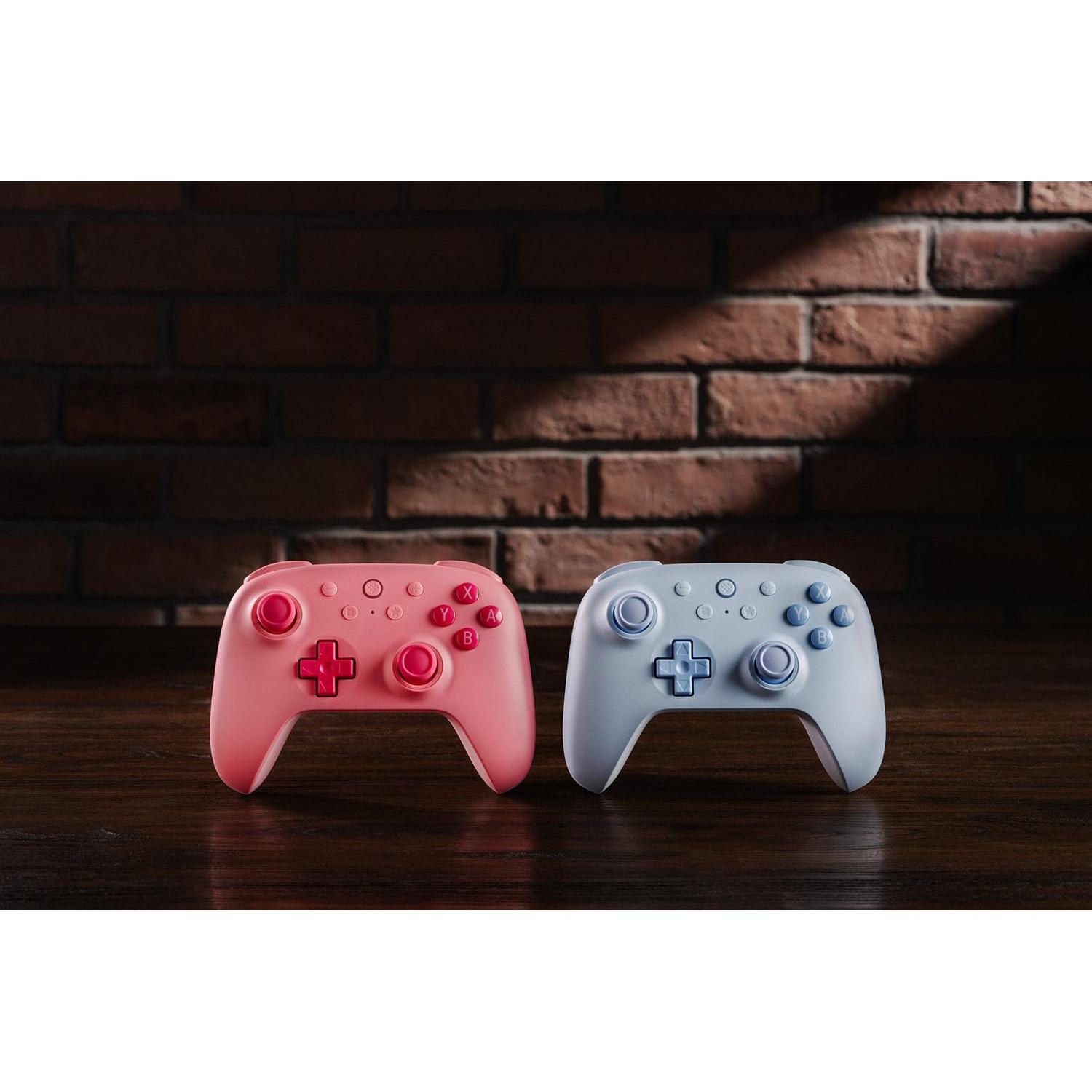 Controlador Bluetooth 8Bitdo Ultimate 2C Rosa con Joysticks