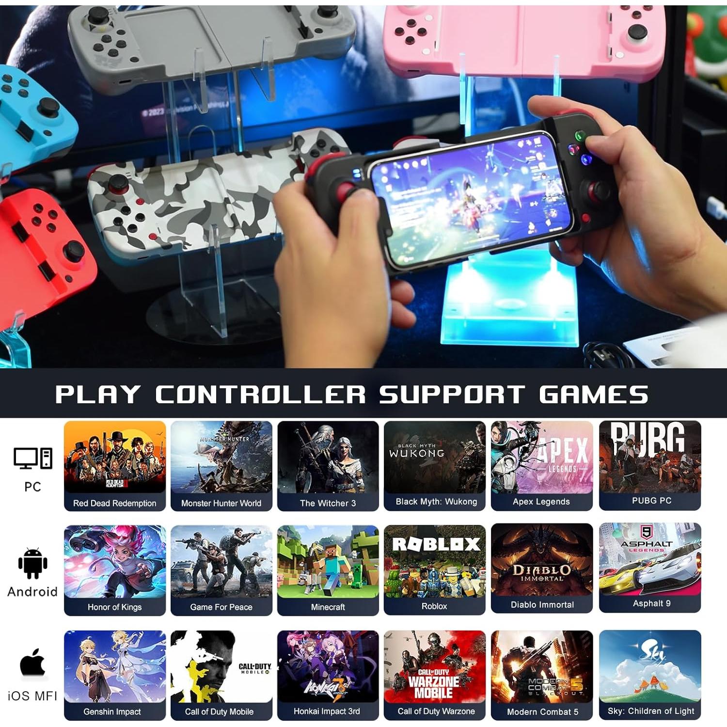 Controlador Inalámbrico arVin para iPhone y Android - Joystick