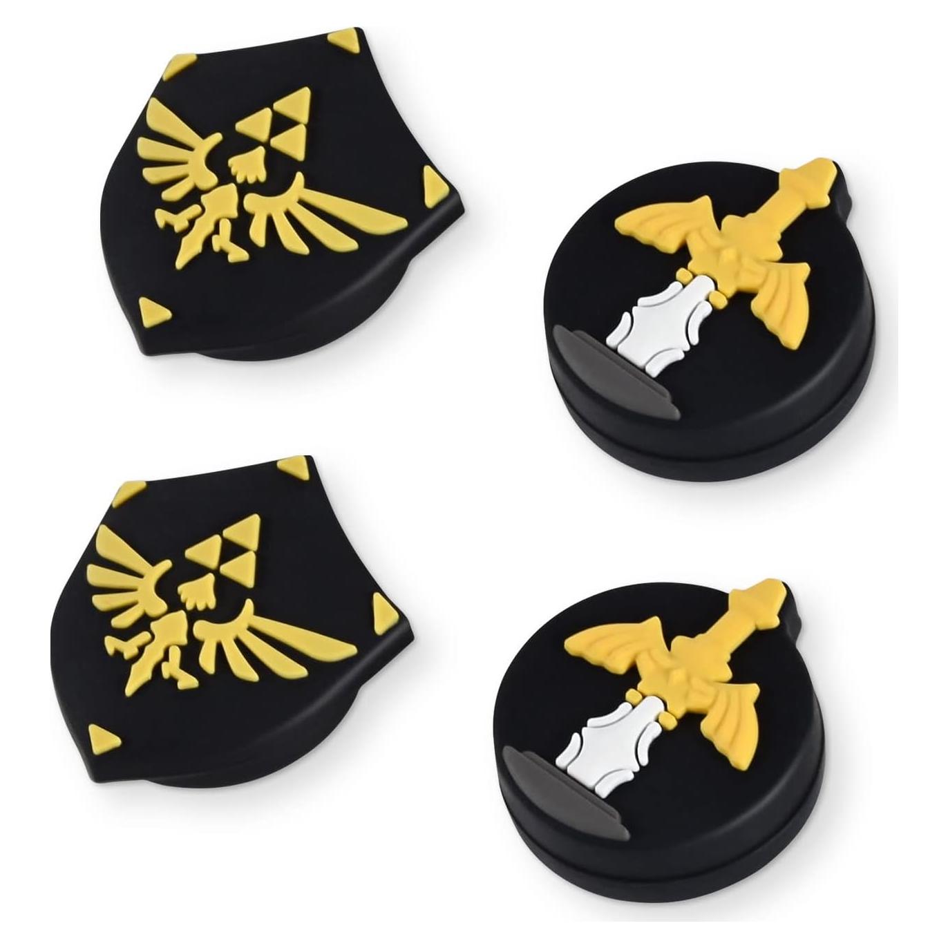 Tapas de Joystick DLseego para Switch y Switch Lite - Negro