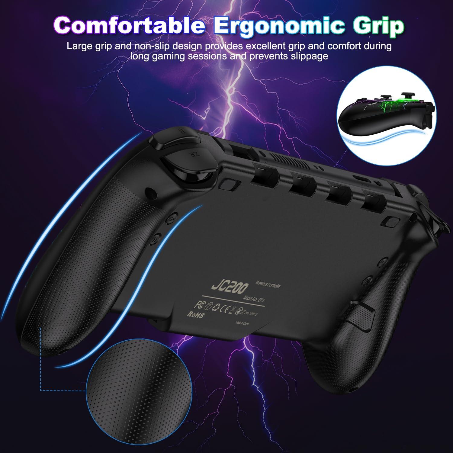 Controlador Nintendo Switch Joypad NinABXY Efecto Hall Ergonómico