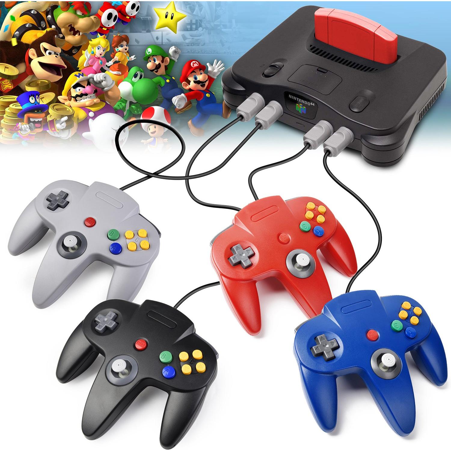 Controlador N64 iNNEXT Clásico x2 con Cable 1.83m