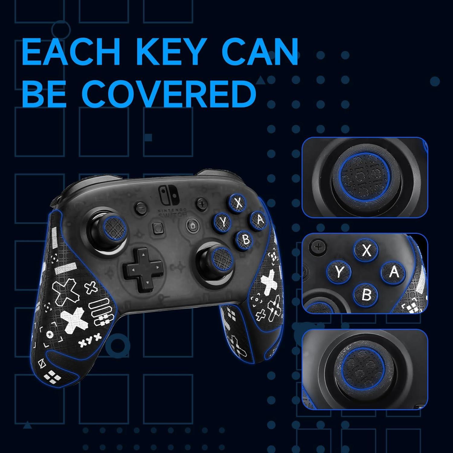 Agarraderas Antideslizantes JEMDO para Controlador Switch Pro