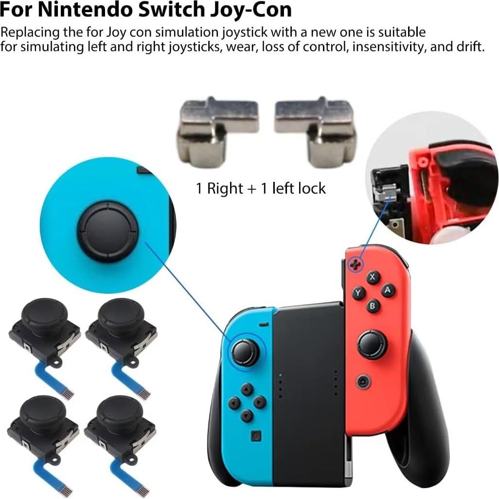 Kit de Reemplazo Joysticks Joy-Con Nintendo Switch USonline911