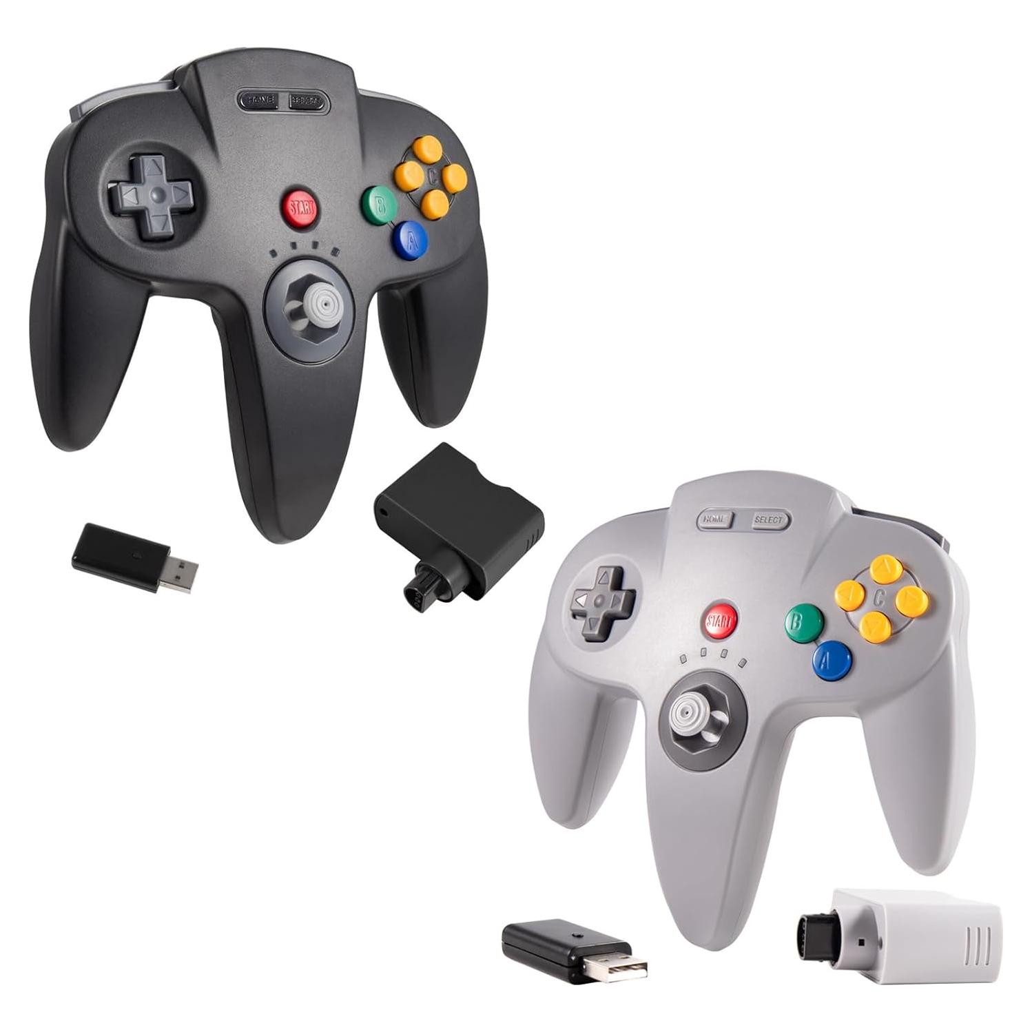 Controladores Inalámbricos KIWITATA N64 para Switch y PC