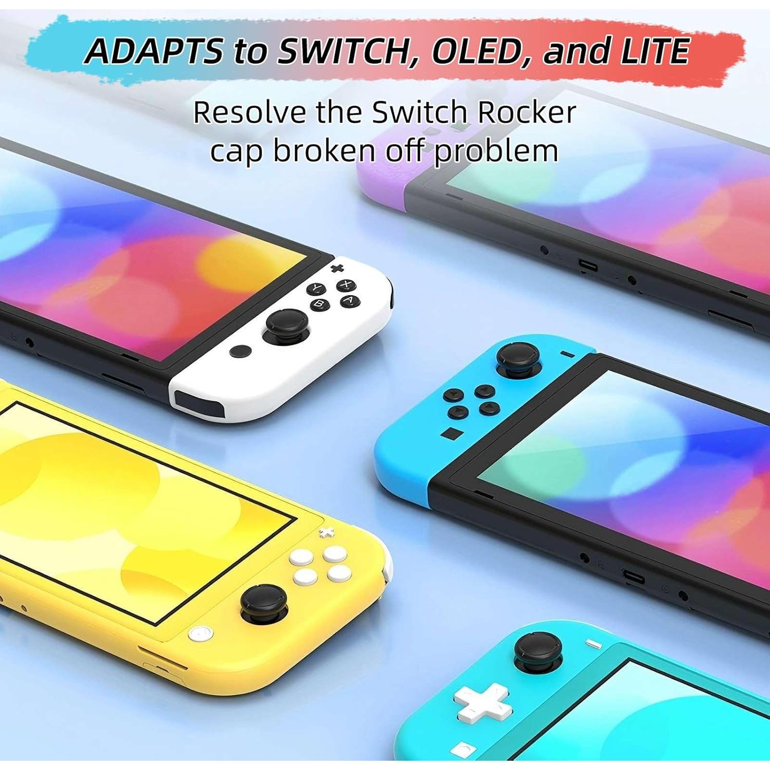 Cubiertas de Joystick de Silicona SMLBJUTE para Nintendo Switch