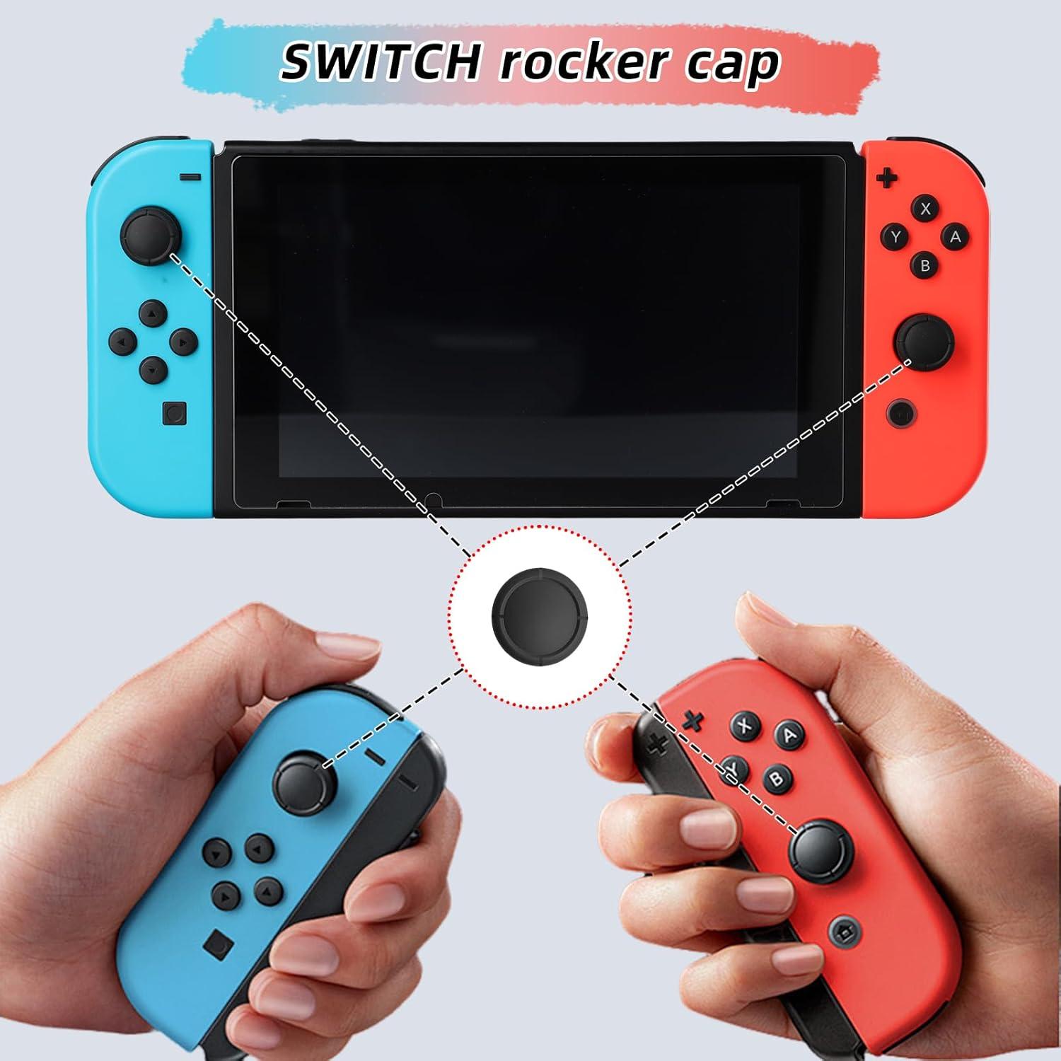 Cubiertas de Joystick de Silicona SMLBJUTE para Nintendo Switch