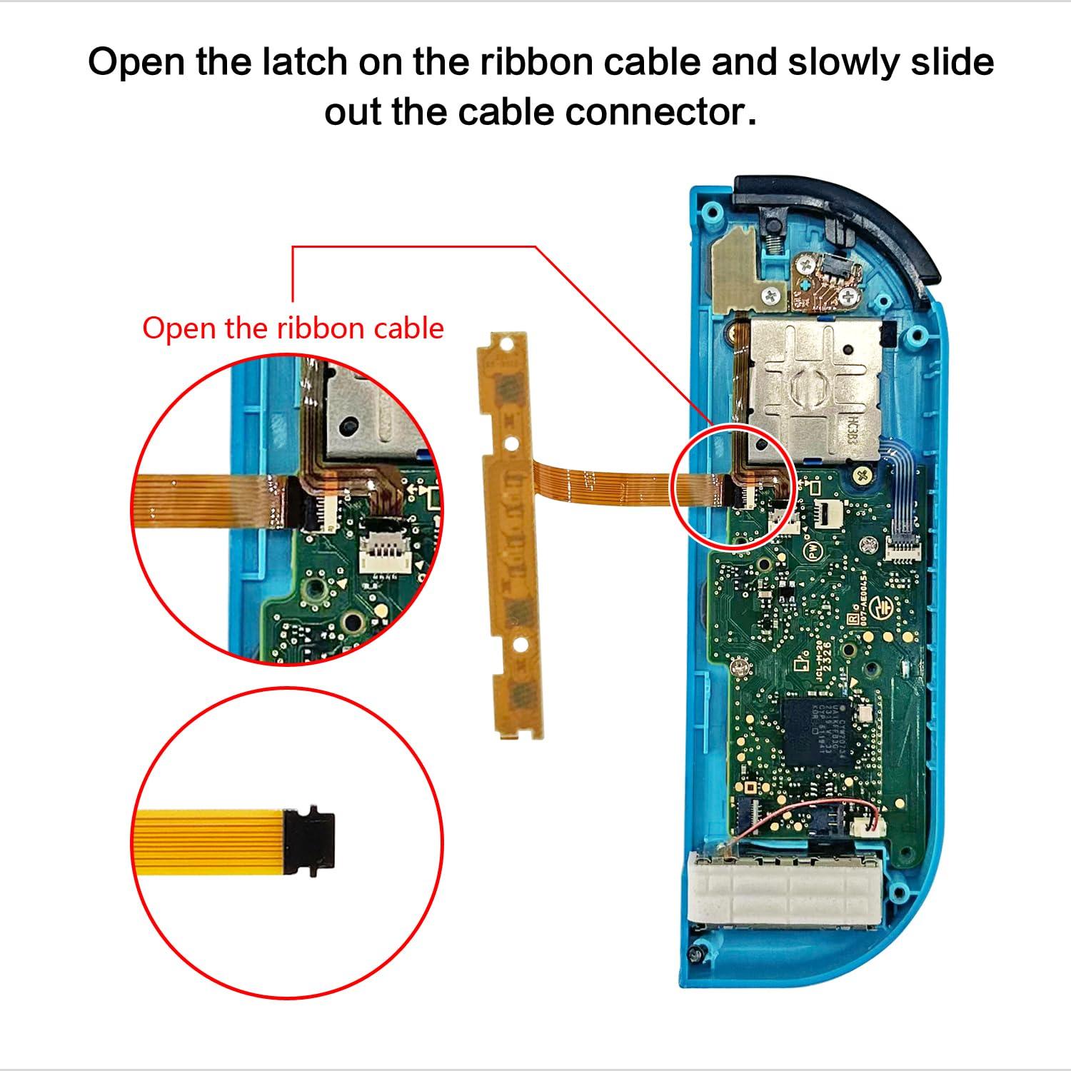 Reemplazo Cable Flexible Tecla SL SR SmaFsan para Nintendo Switch