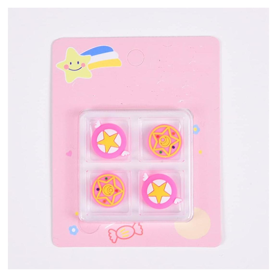 Thumb Stick Grips Cap Cover Joystick Grip Caps Replacement for Switch NS Controller Joy-Con (G)