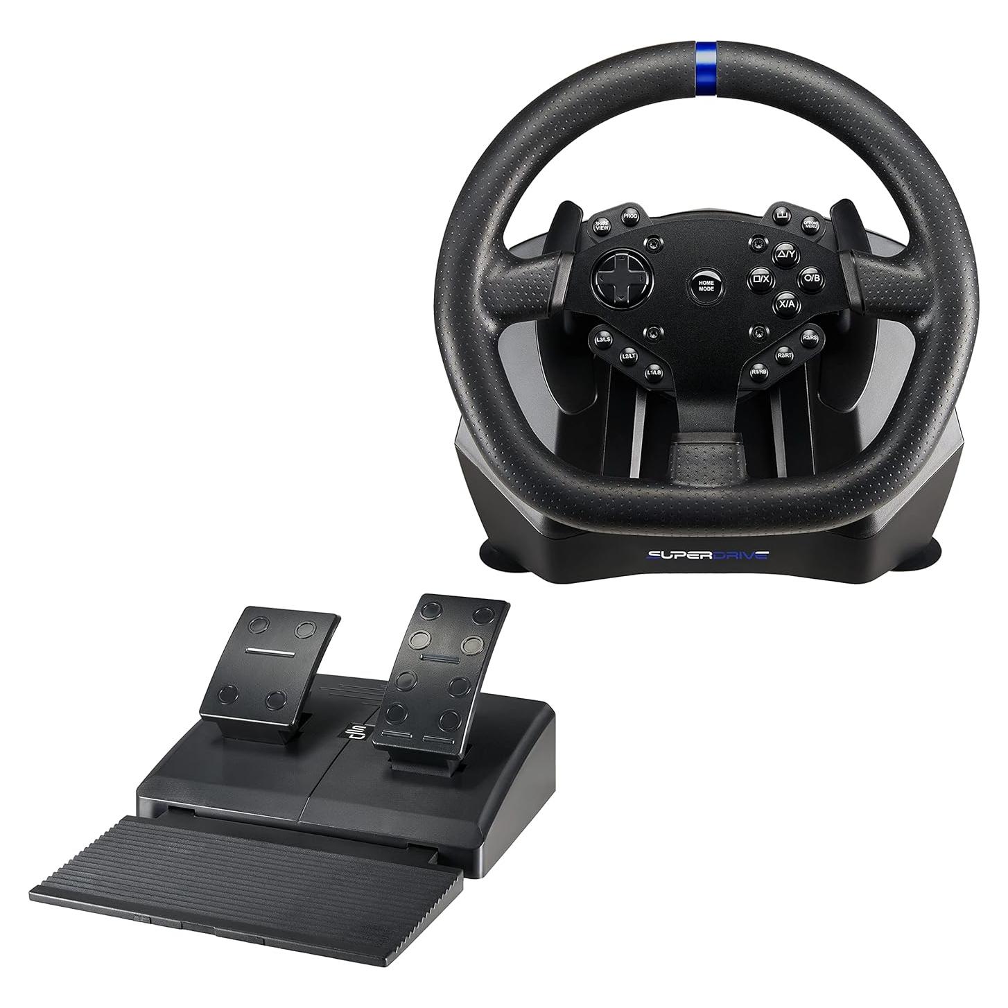 Volante SUBSONIC SV950 con pedales para Xbox y PS4