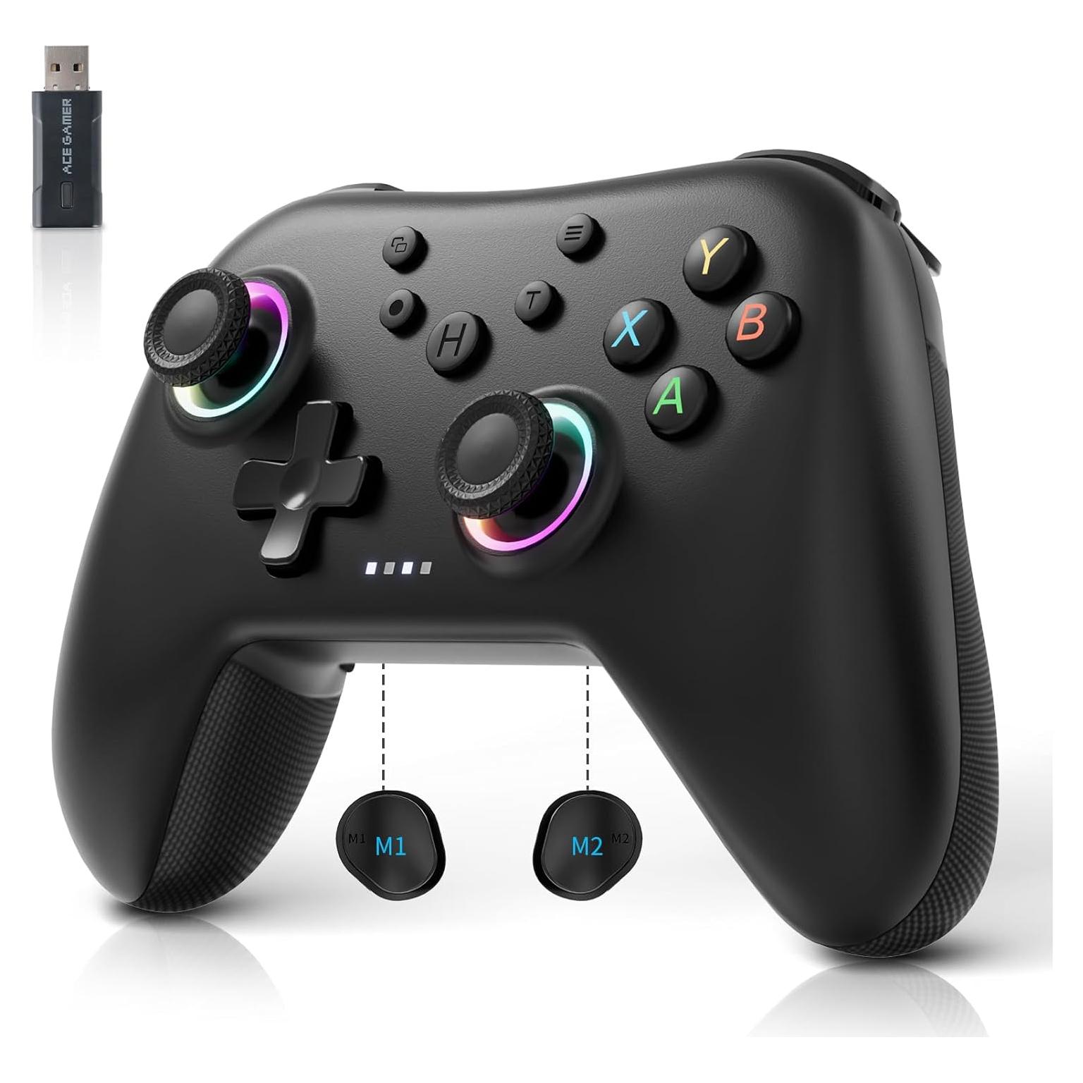 Controlador Inalámbrico AceGamer T47 para PC y Móviles