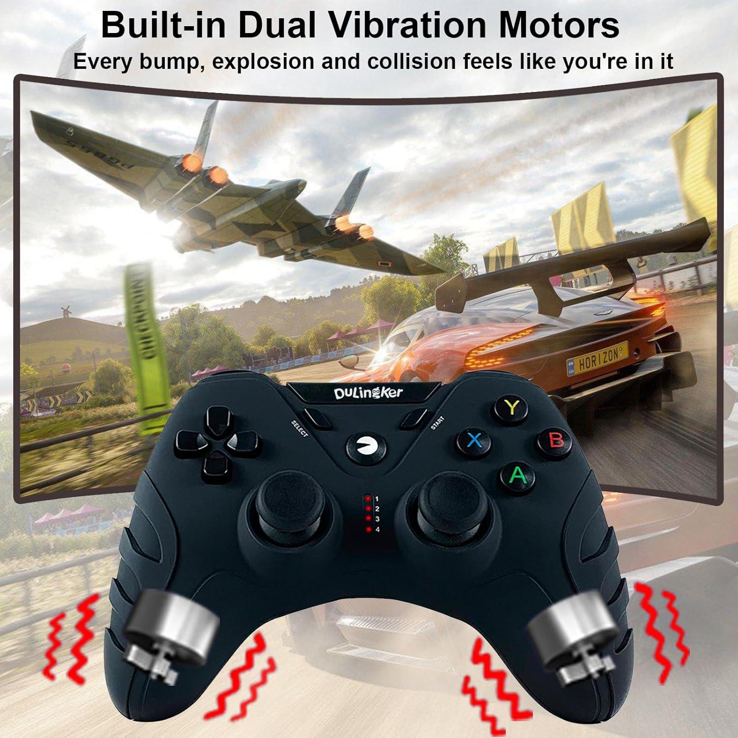 Controlador Inalámbrico DuLingKer PS3 y PC con Vibración