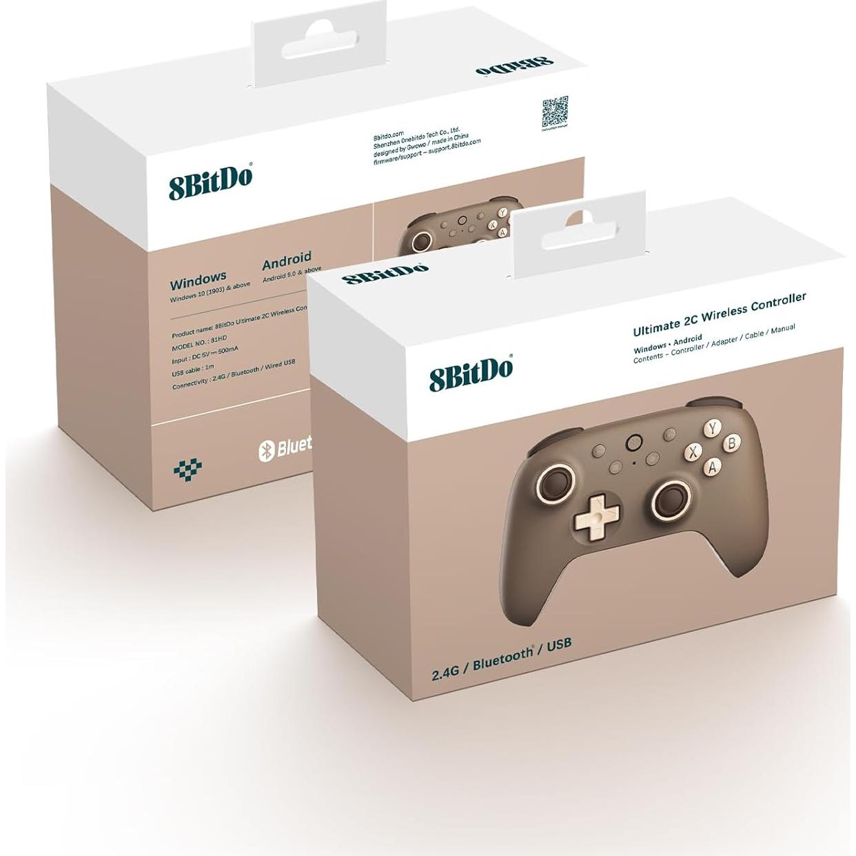 Controlador AKNES 8BitDo Ultimate 2C Inalámbrico para PC y Android